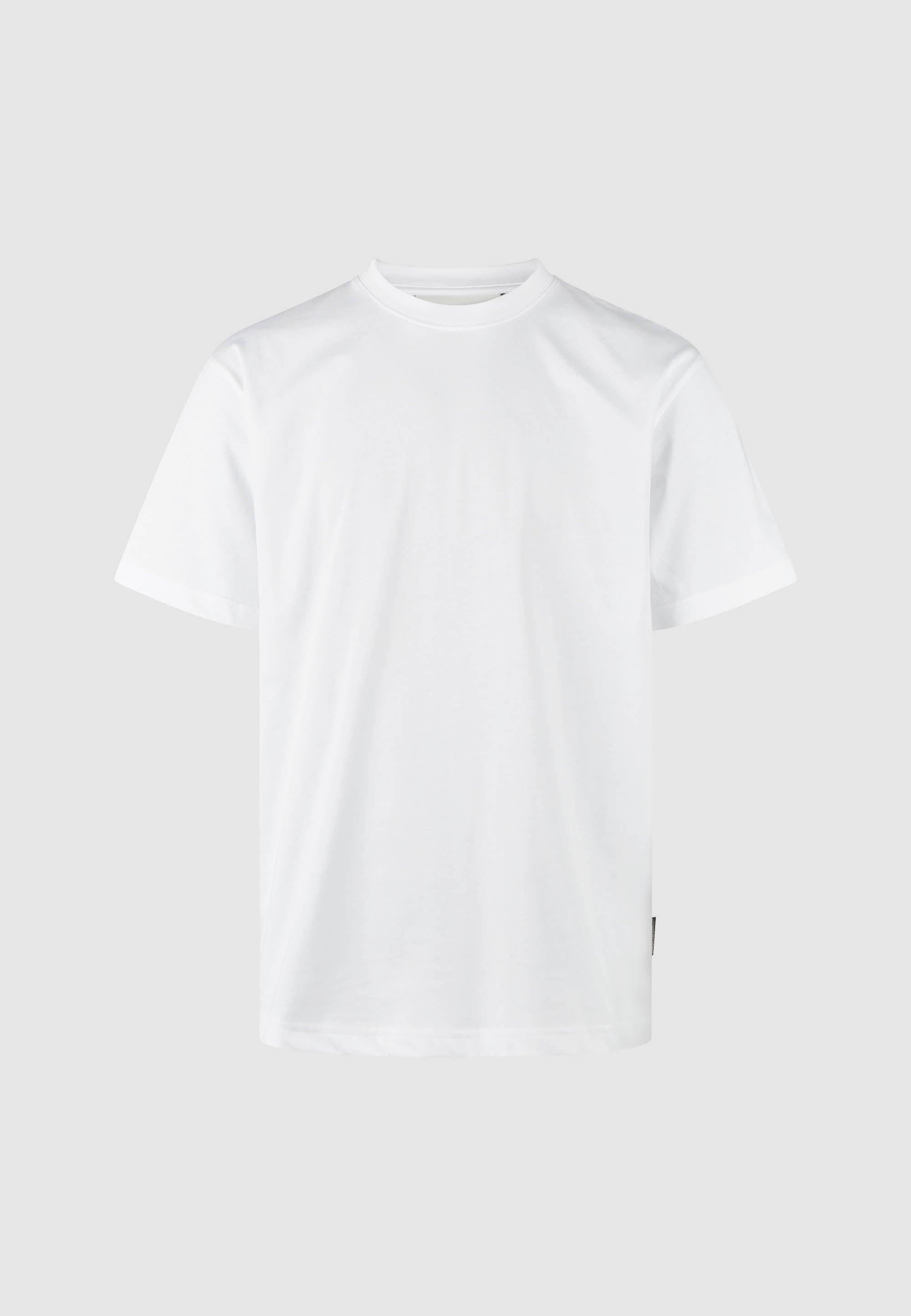 Cleptomanicx White Ligule Classic T-Shirt Herren weiss 